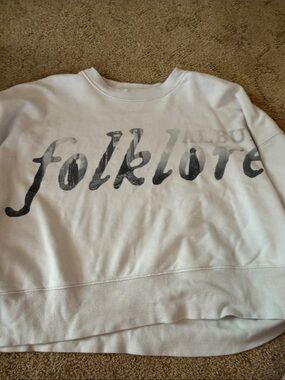 Taylor Swift Folklore Graphic Sweatshirt